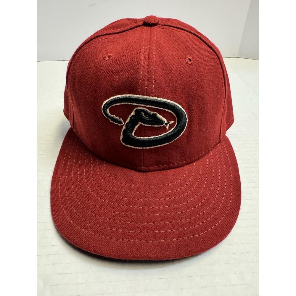 Arizona Diamondbacks New Era On Field Maroon Fitted Sz 7‎ 1/8 Cap MLB